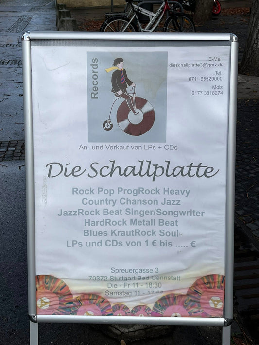 シュトットガルトのショップにて